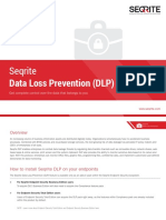 Seqrite Data Loss Prevention DLP Datasheet