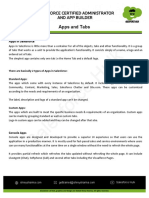 Notes - Apps and Tabs