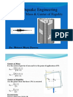 Center of Mass and Center of Rigidity