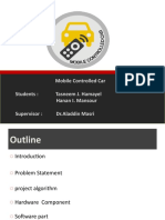 Mobile Controlled Car Students: Tasneem J. Hamayel Hanan I. Mansour Supervisor: DR - Aladdin Masri