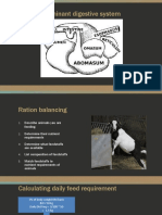 Nutrient Requirements of Sheep and Goats