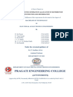 Pragati Engineering College: Optimal Distributed Generation Allocation in Distribution System For Loss Minimization