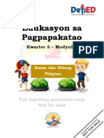 Finale EsP5Q3 M3. Kaisa Ako Bilang Pilipino Arlene Palacio