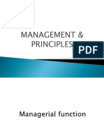 Management Principles