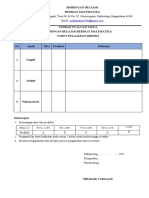 Lembar Evaluasi Siswa