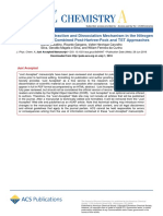 Investigation of The Abstraction and Dissociation Mechanism in The Nitrogen 2016