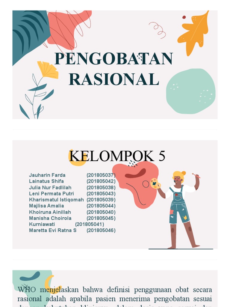 Panduan Penggunaan Obat Rasional | PDF