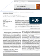 Analysis and optimization of the use of CHP–ORC systems for small