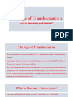The Age of Transhumanism