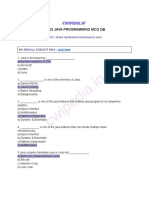 Java Programming MCQ QB1