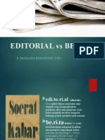 Editorial Vs Berita