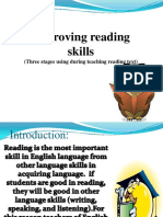 Improving Reading Skills: (Three Stages Using During Teaching Reading Text)