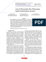 Development of Posyandu (Pos Pelayanan Terpadu) Information System