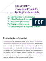Basic Accounting Principles and Budgeting Fundamentals