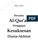 Bersama Al-Qur'an Menggapai Kesuksesan Dunia-Akhirat