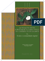 As Relações Entre a Vegetação e o Meio Físico Do Cerrado Pé-De-Gigante. 2002, 16p