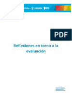 Reflexiones en Torno a La Evaluación (1)