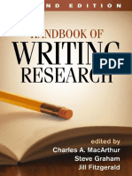 Handbook of Writing Research, 2nd Edition