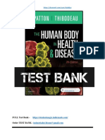 The Human Body in Health and Disease 7th Edition by Patton
