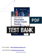 Essentials of Psychiatric Mental Health Nursing 8th Morgan TEST BANK