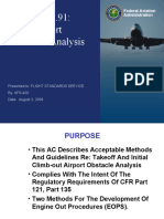 AC 120.91: Airport Obstacle Analysis: Federal Aviation Administration