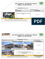 RELATÓRIO FOTOGRÁFICO - SEGURANÇA DO TRABALHO SEMANAL - 26.07.2021 Á 30.07.2021