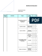 Matriz de Riesgos