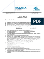 Xii Commerce Unit Test-1 Exam B.S.T. Q.paper DT.15.07.2021