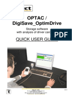 Optac / Digisave - Optimdrive: Quick User Guide