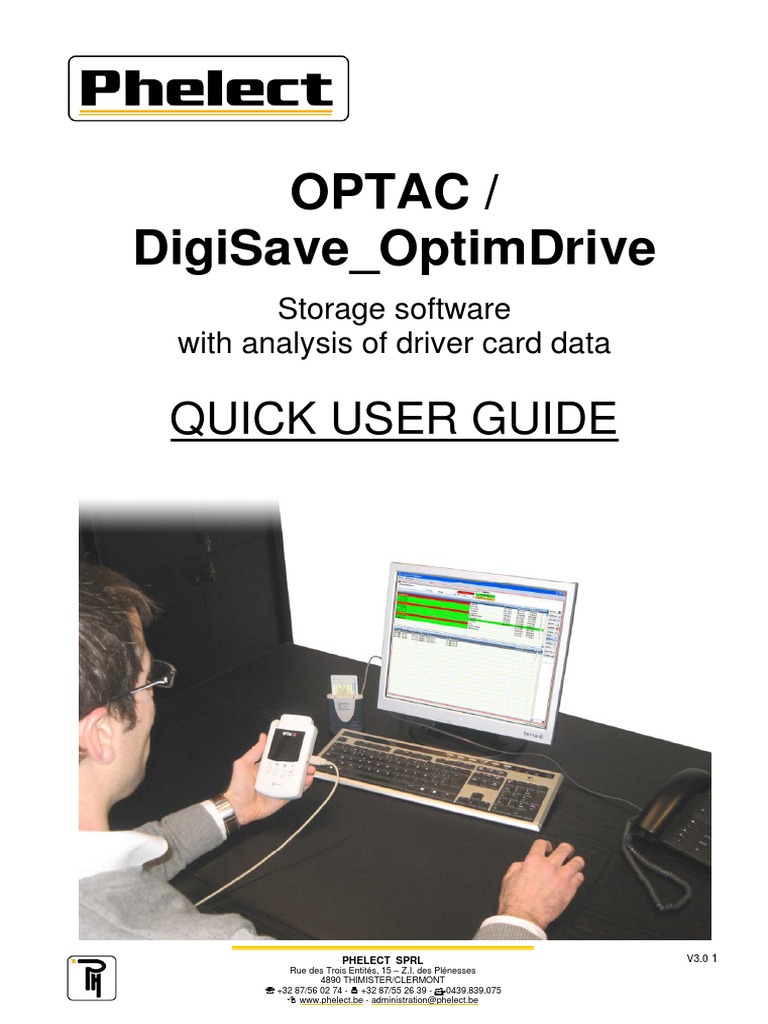 Optac / Digisave - Optimdrive: Quick User Guide | PDF | Computer File ...