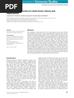 Consumer satisfaction in retail stores_ theory and implications