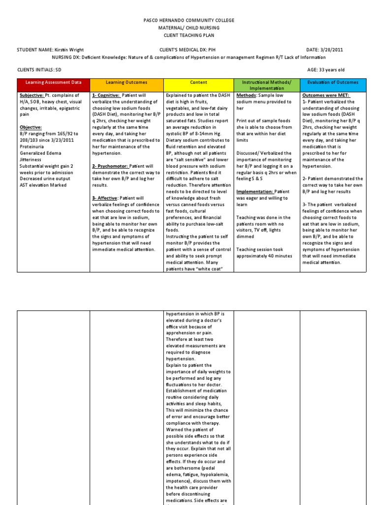 teaching-plan