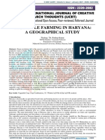 Vegetable Farming in Haryana: A Geographical Study: Pradeep, Dr. Pardeep Kumar