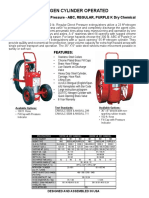 Nitrogen Cylinder Operated - Wheeled Units