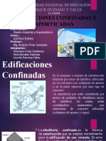 Edificaciones Confinadas y Aporticadas