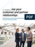 AzureAD - External-Identities - Modernize Your Customer and Partner Relationships Ebook - Final