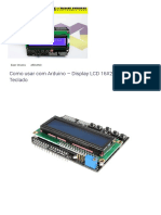 Como Usar Com Arduino - Display LCD 16X2 Shield Com Teclado - BLOG MASTERWALKER SHOP