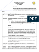 University of Santo Tomas Senior High School AY 2017-2018 P: Erformance Task - Research Output Part 3 Research Methods