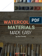 Watercolour Painting Materials Made Easy