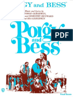 Gershwin. Porgy and Bess. Vocal Score