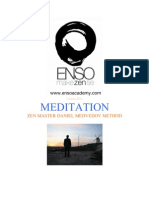 Meditation: Zen Master Daniel Medvedov Method