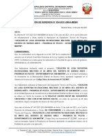 Resolucion de Gerencia - Losa Deportiva 23 de Mayo