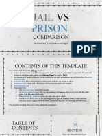 Jail Vs Prison Comparison by Slidesgo