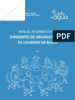 Manual Intermedio para Dirigentes de Organizaciones de Usuarios de Aguas