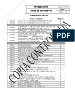 Rac038 Indice de Documentos Supervisor de Empaque V.02