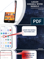 Login Diksha With Mobile For Nishtha Course