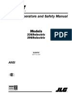 JLG 3369 y 3969 Electric Operation & Safety Manual