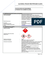 HS Alcohol Rectificado de 96°