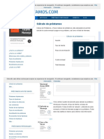 Cálculo de Préstamos _ Todo Prestamos.com