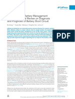 Toward a Safer Battery Management System: A Critical Review on Diagnosis and Prognosis of Battery Short Circuit